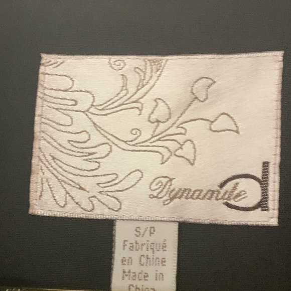 Dynamite Black Blazer With Gold Studs on Shoulders - Picture 5 of 8